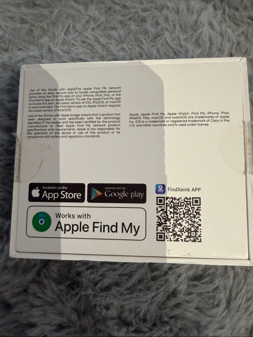 Apple Find My Compatible Tracker Box - White - Picture 3 of 6